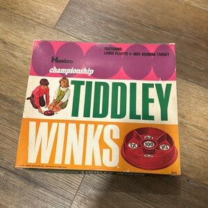 Vintage Tiddley Winks Hasbro Championship